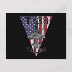 T-38 Talon Militaire straalvliegtuig Patriotic Tra Briefkaart