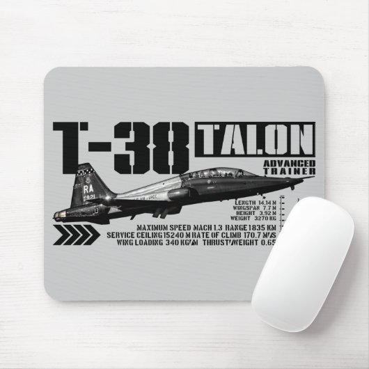 T-38 Talon Muismat (Met muis)