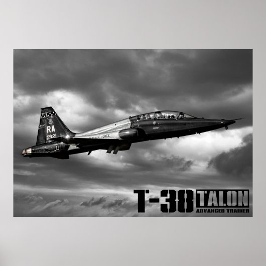 T-38 Talon Poster (Voorkant)