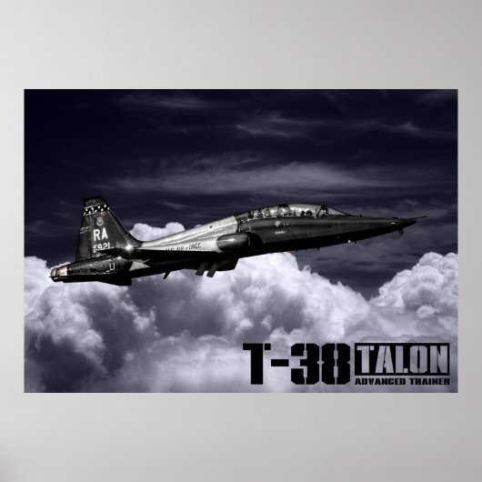 T-38 Talon Poster (Voorkant)