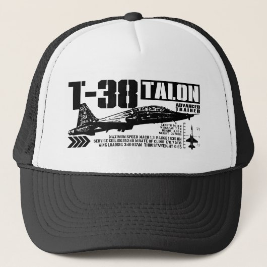 T-38 Talon Trucker Pet (Voorkant)