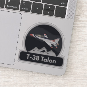 T-38 Vliegtuig Talon Jet Trainer Sticker