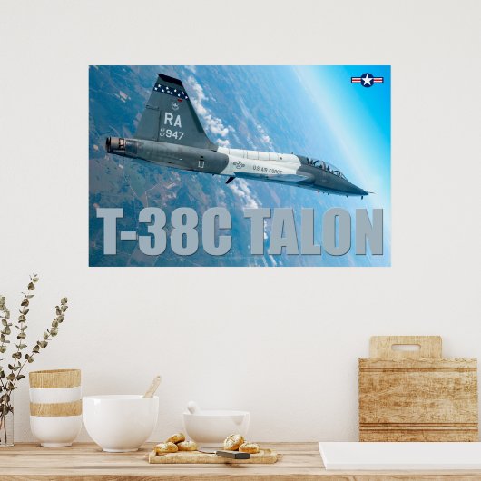 T-38C TALON POSTER (Keuken)