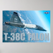 T-38C TALON POSTER (Voorkant)