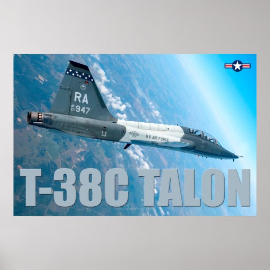 T-38C TALON POSTER (Voorkant)
