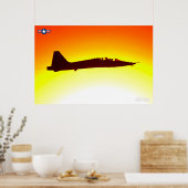 T-38C TALON POSTER (Keuken)