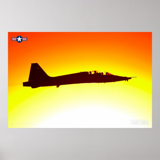 T-38C TALON POSTER (Voorkant)