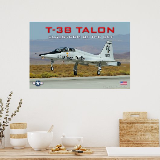 T-38C TALON POSTER (Keuken)