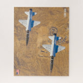 T-38N TALON (40x50 cm) Legpuzzel (Verticaal)
