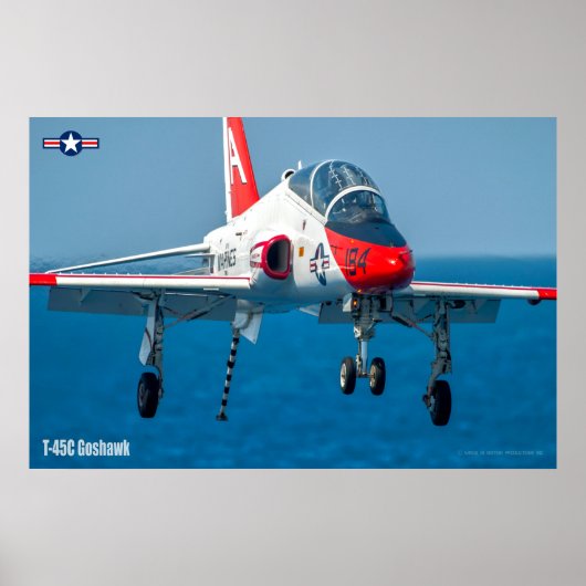 T-45C GOSHAWK POSTER (Voorkant)