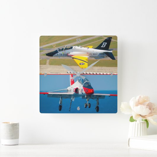 T-45C GOSHAWK VIERKANTE KLOK (Huis)