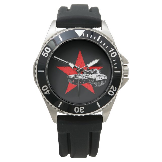 T-64 Hoofdslagtank Horloge (Voorkant)
