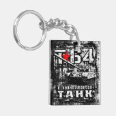 T-64 Hoofdslagtank Sleutelhanger (Voorkant Links)