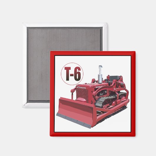 T-6 CRAWLER MAGNEET (Voorkant / Achterkant)