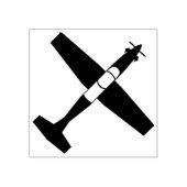 T-6 Texaan 2 Top Uitzicht Silhouet Stempel (Afrduk)