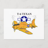 T-6 Texan Briefkaart (Voorkant)