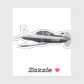T-6 Texan II Trainer Vliegtuig Sticker (Vel)