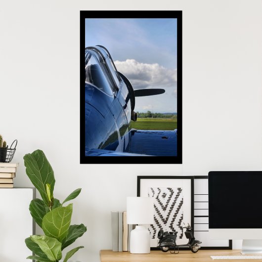 T-6 Texan Poster (Thuiskantoor)