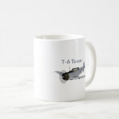 T-6 Vliegtuig van de Texaan Trainer Koffiemok (Voorkant rechts)