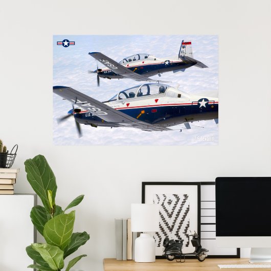 T-6A TEXAN II POSTER (Thuiskantoor)