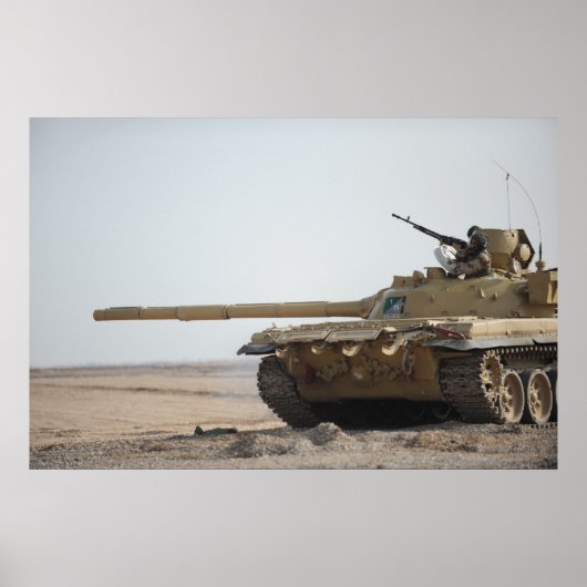 T-72 tank poster (Voorkant)