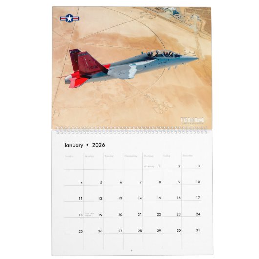 T-7A RED HAWK KALENDER (Jan 2026)
