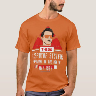T-800 Cyberdyne Systems Medewerker van de Maand T-shirt