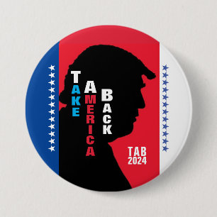 T.A.B. 2024 RONDE BUTTON 7,6 CM