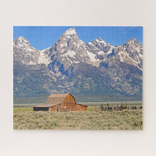 T.A. Moulton Barn Schilderachtig Uitzicht Grand Te Legpuzzel (Horizontaal)