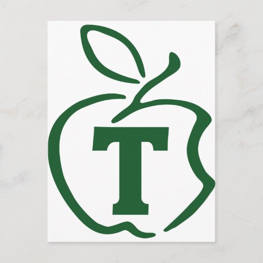 T-appel Briefkaart (Voorkant)