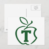 T-appel Briefkaart (Voorkant / Achterkant)