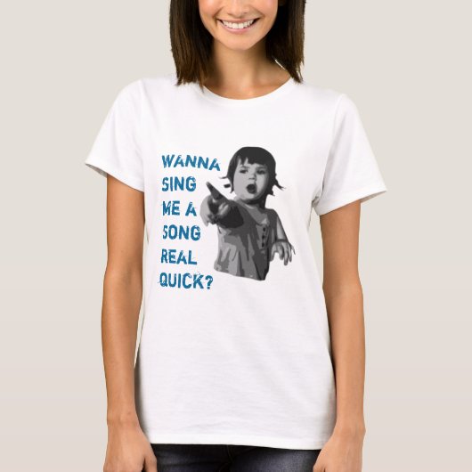 T-Ava, vrouwenruggegraat T-shirt (Voorkant)