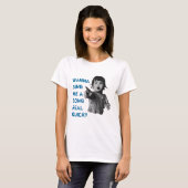 T-Ava, vrouwenruggegraat T-shirt (Voorkant volledig)