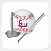 T-Ball Sticker (Voorkant)