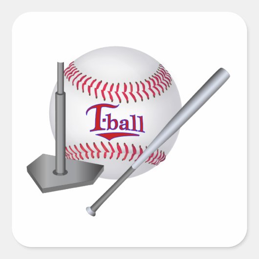 T-Ball Sticker (Voorkant)
