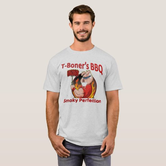 T-Banders BBQ T-shirt (Voorkant volledig)