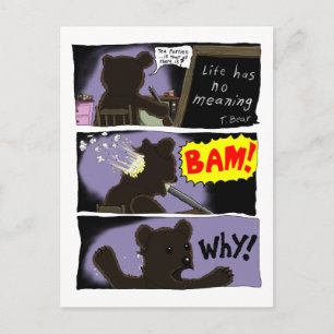 T. Beer ZelfmoordBriefkaart Briefkaart