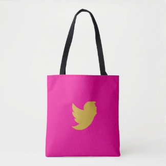 T BIRD SHOULDER CANVAS TAS