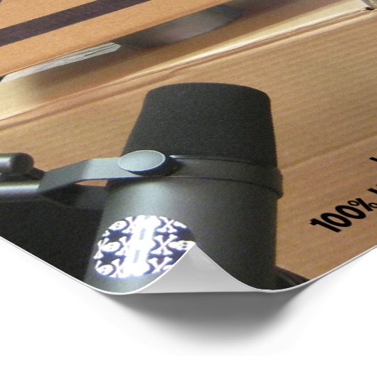 T-Bone Headshot Poster (Hoek)