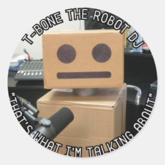 T-Bone Slogan Sticker