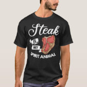 T-Bone Steak Gift Ribeye House T-shirt (Voorkant)