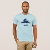 T・Bone t shirt, Blue T-shirt (Voorkant volledig)