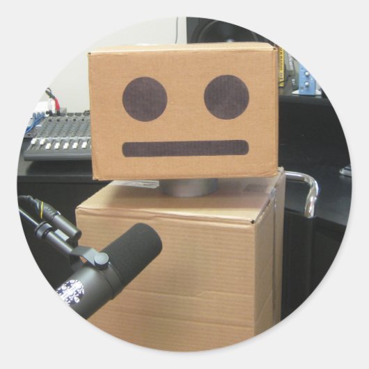 T-bot Sticker (Voorkant)