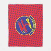 T-bouten F-15E gevechtsstraalpatroon Fleece Deken (Voorkant)