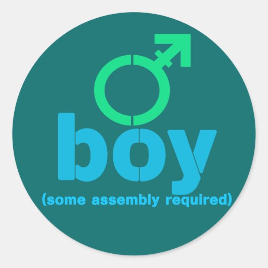 T-Boy Assembly Stickers (Voorkant)