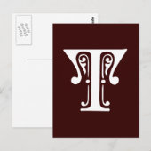 T BRIEFKAART (Voorkant / Achterkant)