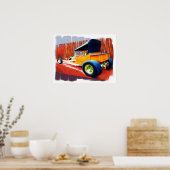 T-Bucket Poster (Keuken)