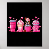 T Bull Inside Cup Coffees Lover Valentine's Day He Poster (Voorkant)