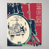 T-cats concert poster (Voorkant)