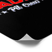 T Crew Aunt Race Car Family Matching Racing Birthd Poster (Hoek)